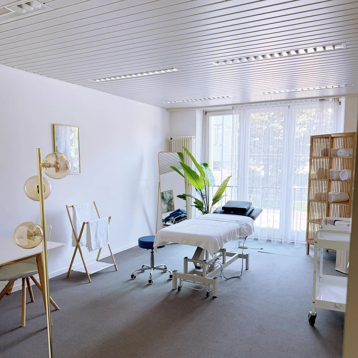 Praxisraum des Massage Zentrum Bremgarten